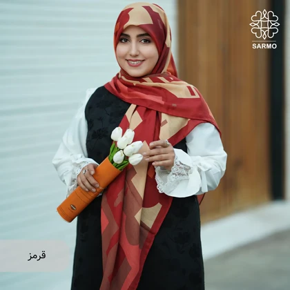 روسری نخ پنبه کوچه نگار