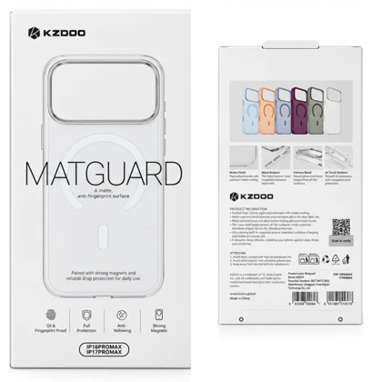 قاب مگنتی کی زد دو KZDOO مدل Matguard برای آیفون 17 و 18 پرو مکس