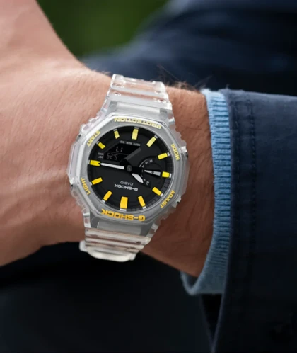 ساعت جی شاک 2100 شفاف