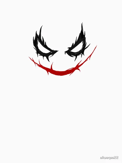 تیشرت کلاسیک جوکر | تیشرت CLASSIC Joker طرح JOKER ANGRY EYSS کد 110693