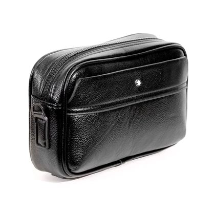 کیف دستی چرمی Mont Blanc مدل MB3052-Pro با قفل هوشمند اثر انگشتی
