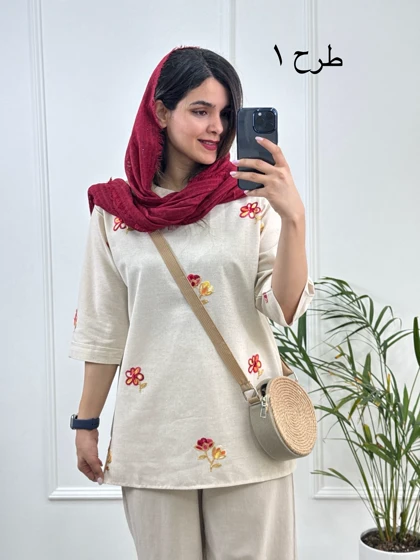 مانتو شومیزی گلشید