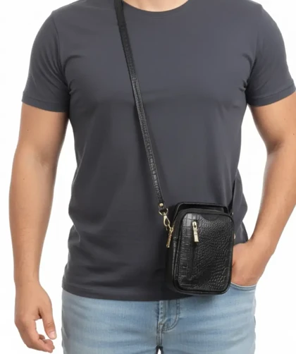 کیف دوشی چرم آیریک