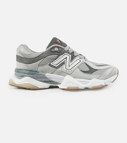 کفش کتانی تمام طوسی زیر سفید NEW BALANCE 9060