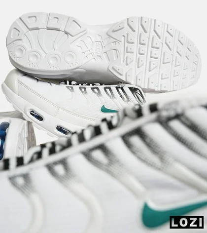 کفش کتانی مردانه و زنانه سفید آبی NIKE AirMax Plus TN Ultra
