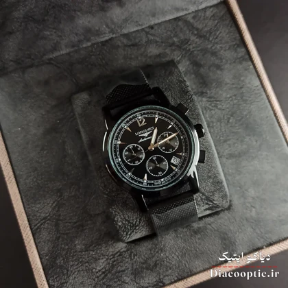 ساعت مچی مردانه برند Longines سه موتور مدل DO1157 حصیری