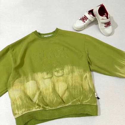 بلوز دورس نوشته برجسته BLACKخارجی