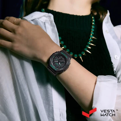 ساعت مچی مردانه کاسیو جی‌شاک CASIO G-SHOCK مدل GMA-S2100GA-1ADR