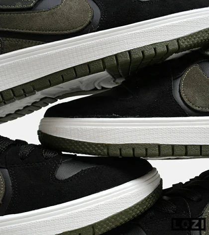 کفش مردانه و زنانه مشکی یشمی NIKE AIR JORDAN مدل 5514