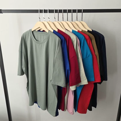 تیشرت باکسی ساده
