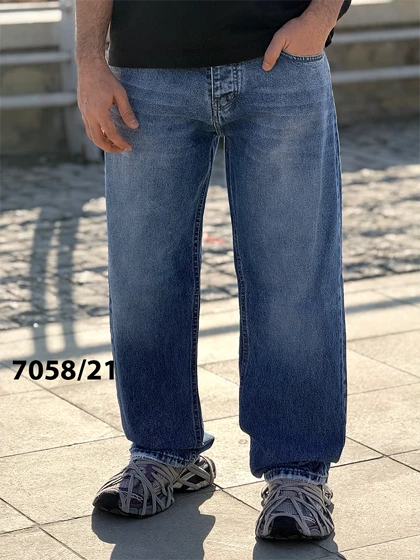 شلوار جین بگ 7058/21