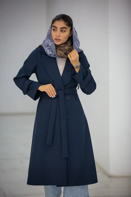 بارانی زنانه بلند کلارا New