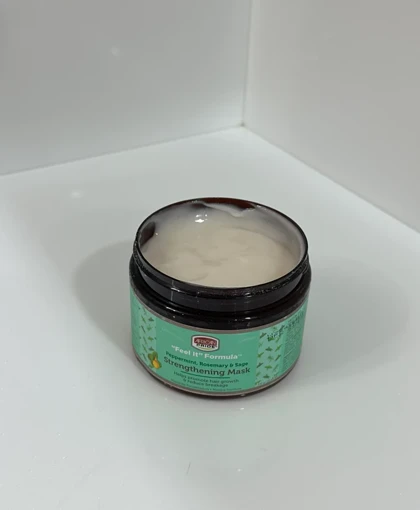 ماسک مو داخل حمام تقویت‌کننده و ضد ریزش آفریکن پراید مدل Feel It Formula Peppermint & Rosemary مناسب انواع مو حجم 340 گرم