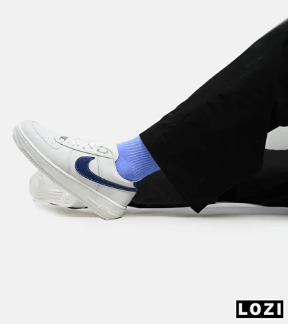 کفش مردانه و زنانه سفید سرمه ای NIKE AIR FORCE