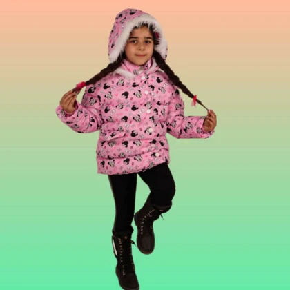 کاپشن میکی موس دخترانه