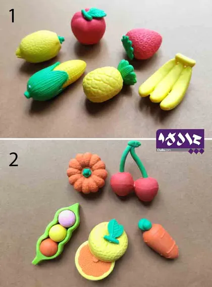 پاکن فانتزی طرح میوه و سبزیجات