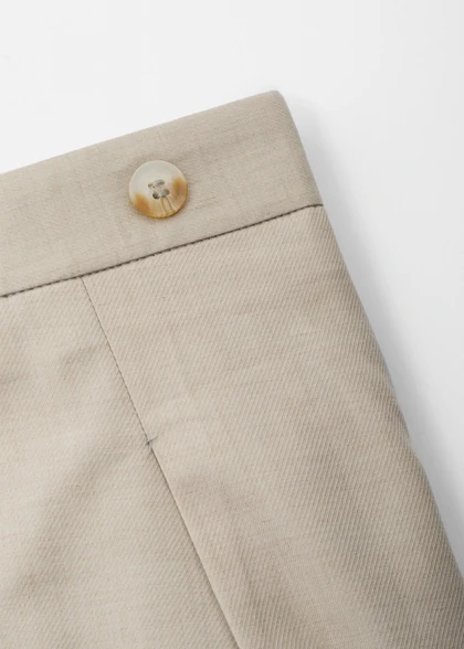 شلوار Wool سگک دار 2422504