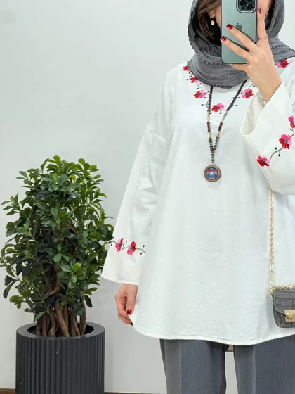 مانتو گلدوزی نرگس 3(ایراد دار)