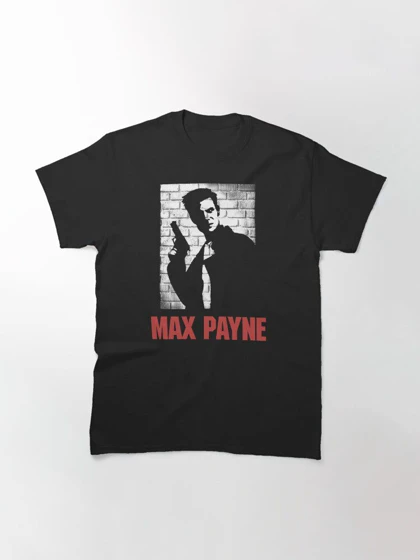 تیشرت کلاسیک طرح مکس پین | Max Payne Classic T-Shirt کد 252332