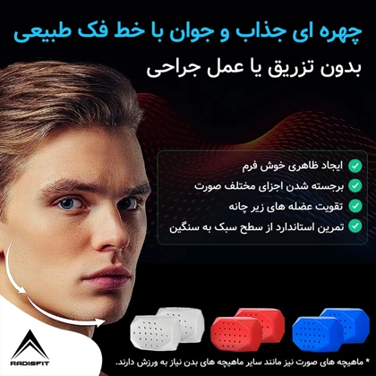 زاویه ساز فک رادیس فیت مدل Full Weight بسته شش عددی