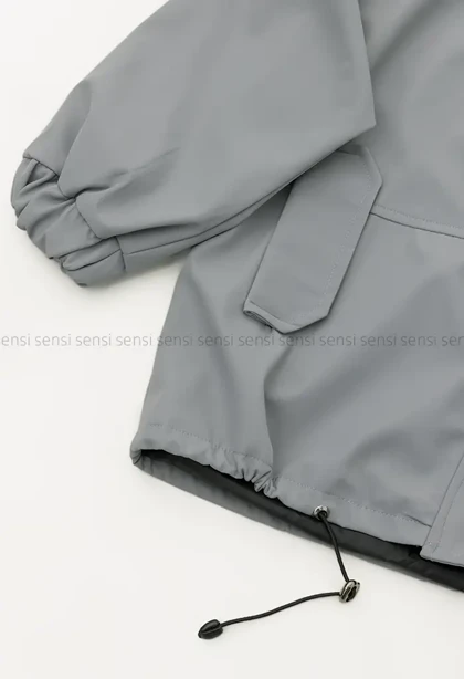 کاپشن سانتانا کلاه دار کد1004762