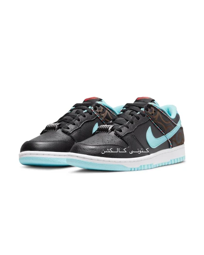 کتانی ویتنامی نایک اس بی دانک لو باربر شاپ Nike SB Dunk Low Barbershop Black