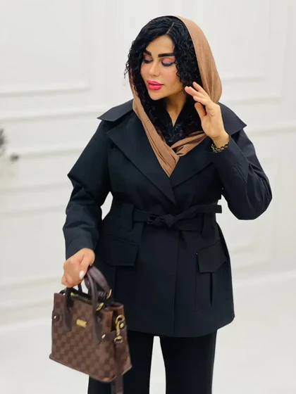 بارانی ترنج آستردار