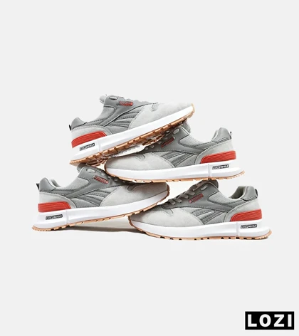 کفش کتانی طوسی قرمز REEBOK Unphased Pro مدل 4612