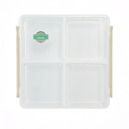 ظرف فریزری 4 خانه بزرگ لیمون 4*250g