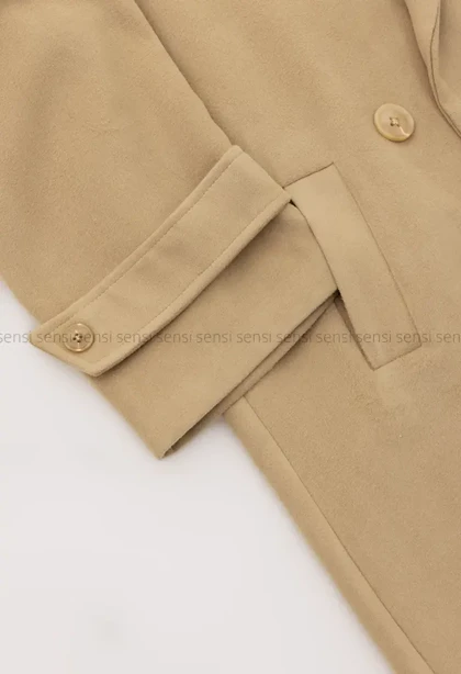 پالتو فوتر جیر آستر دار کد1004955