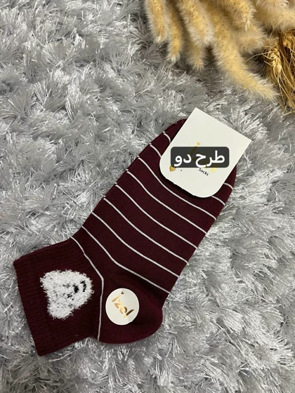 جوراب نیم ساق خرسی چری