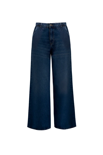 شلوار جین فول بگ - 8147