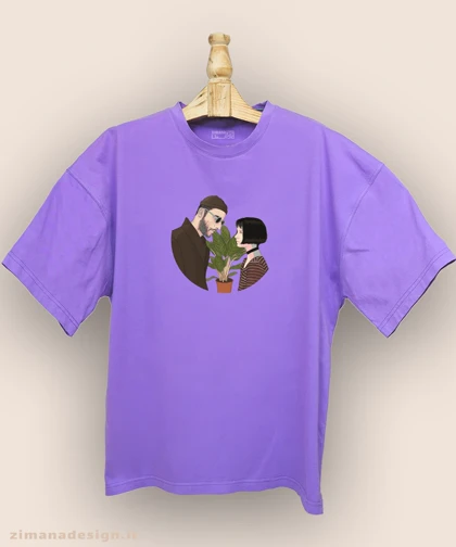 تیشرت لش مردانه و زنانه طرح لئون کد 974