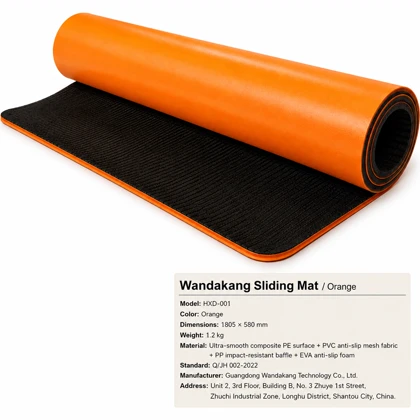 مت یوگا و زیرانداز ورزشی مدل HXD-001 با ابعاد 1805×580 میلی متر