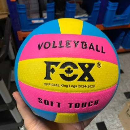 توپ والیبال سالنی FOX فوکس مدل Soft Touch King Lega طرح آلمان رنگی