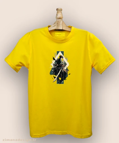 تیشرت مردانه و زنانه طرح اتک آن تایتان شخصیت ارن نیگر کد 928