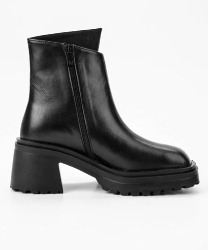 نیم بوت زنانه مدل Stradivarius-Ankle-Boots BTB04