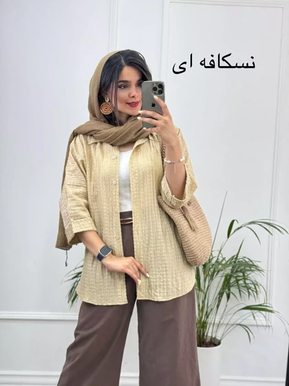 مانتو شومیزی ساوانا