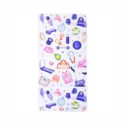 حوله ورزشی مدل Min Apple-405F0982 ابعاد 60 در 120 سانتی متر