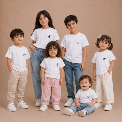 تیشرت سفید آران
