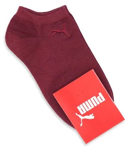 جوراب مچی گلدوزی طرح Puma طیف قرمز