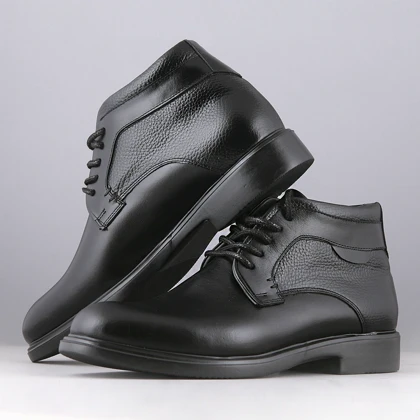 نیم بوت مردانه چرم یلسان مدل مارلی کد 514-GF