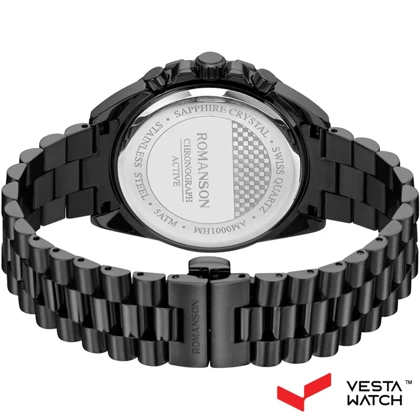 ساعت مچی مردانه رومانسون ROMANSONمدل AM0001HMBBA32W-BK