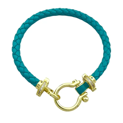 دستبند زنانه طرح چرمی شیک و باکیفیت