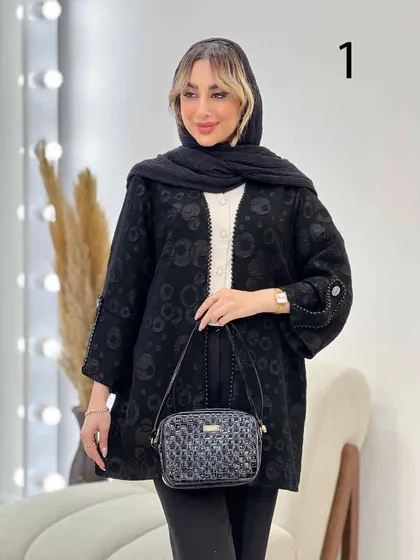 مانتو فکورا آستین پاگن