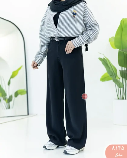 شلوار بگ سیلک 8145