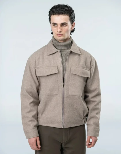 فوتر جلو زیپ دو جیب