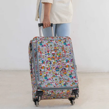 چمدان رزمری مدل Rose Merry RL-459-3B سایز بزرگ