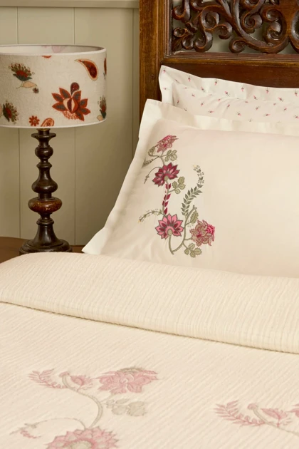 ست روتختی پیکه دو نفره Karaca Home مدل Noera Nish Set پنبه - چندرنگ