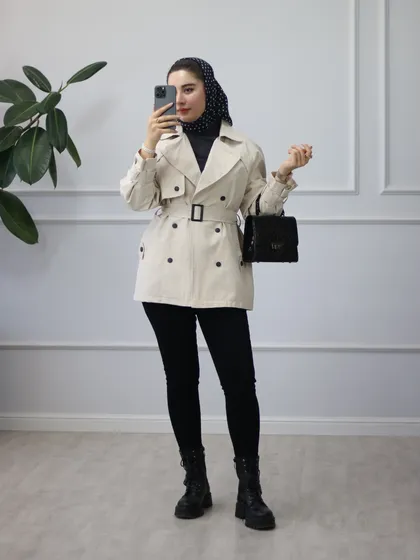 بارانی کوتاه زلفا